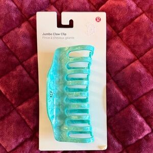lululemon athletica Aqua Jumbo Claw Clip